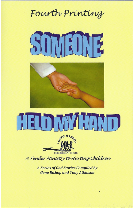 Book cover, "Someone Held My Hand"
